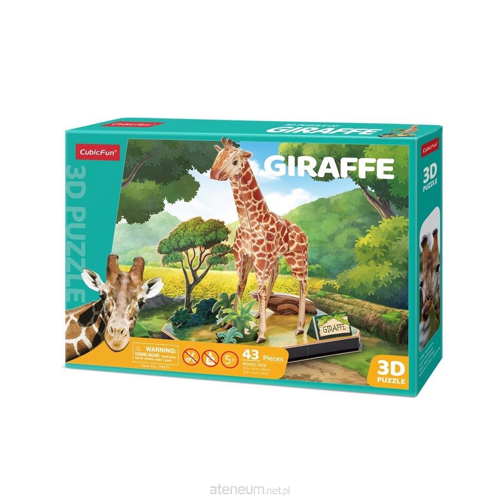 Puzzle 3D Tierfreunde Giraffe - 43 Teile