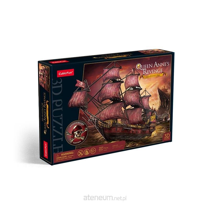 3D Puzzle Queen Anne's Revenge Jubil?umsversion T4040H Cubic Fun