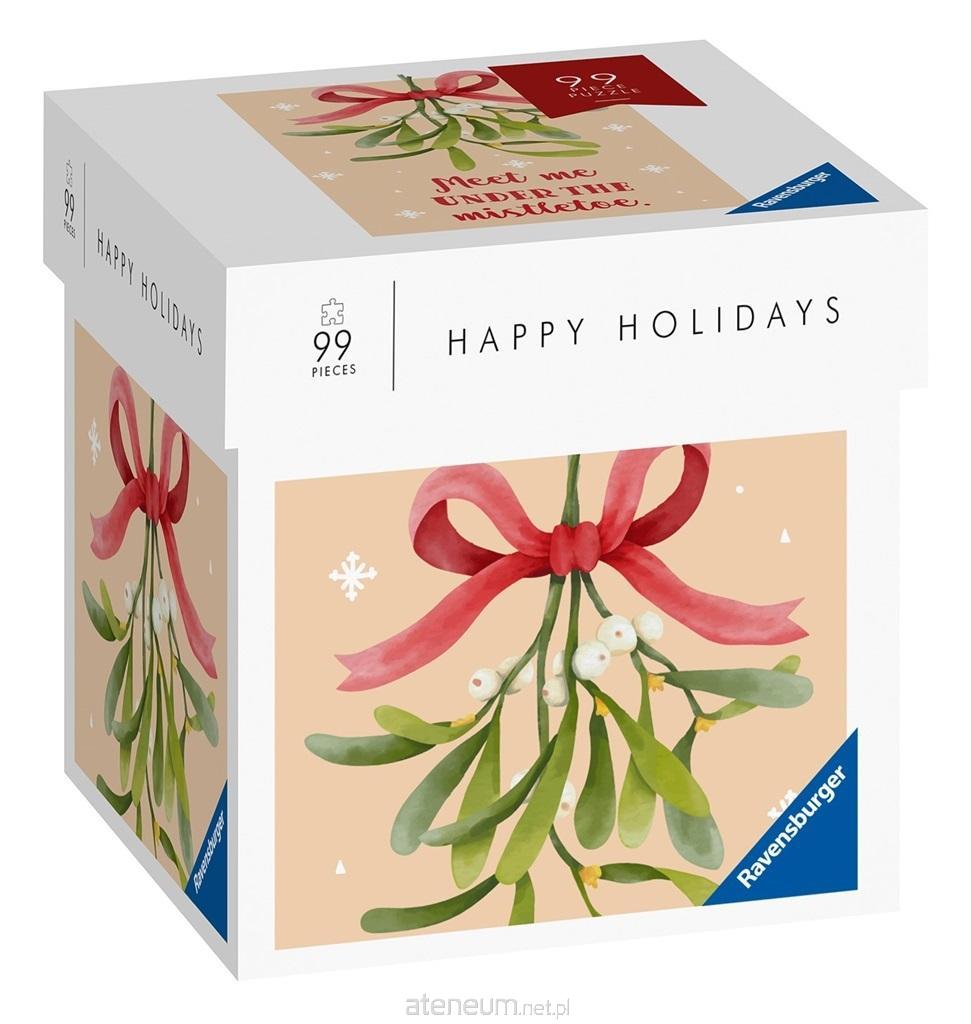 Ravensburger Puzzle - Meet me under the mistletoe 99 Teile