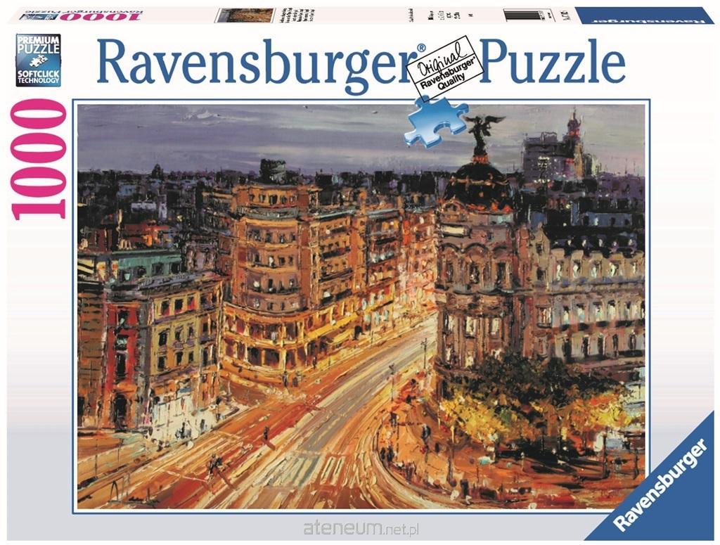 Ravensburger Puzzle Paint of Gran Via Madrid 1000 Teile