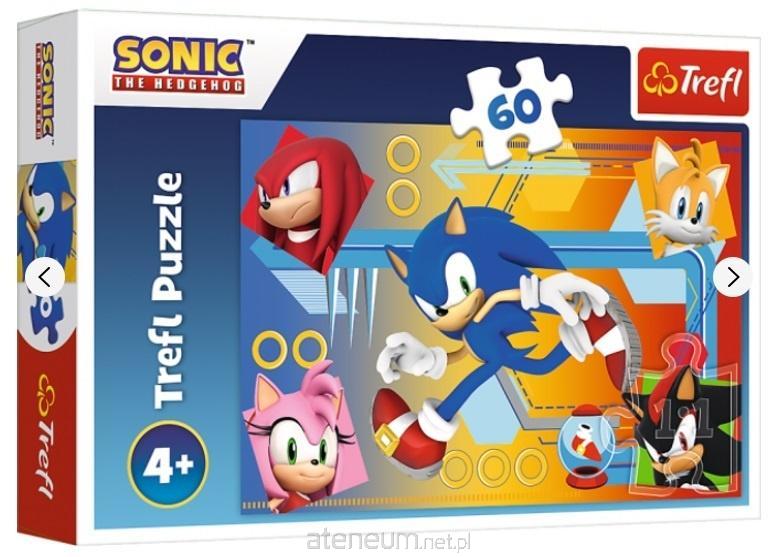 Trefl Trefl - Puzzles - 60 - Sonic in action / SEGA Sonic The Hedgehog