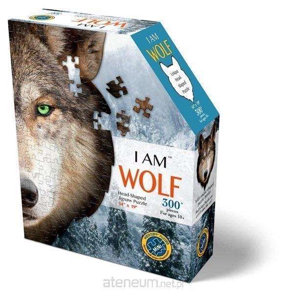 Konturpuzzle 300 Ich bin - Wolf