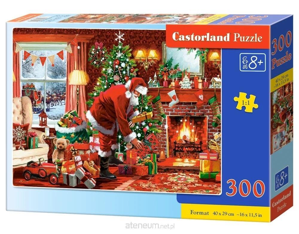 Castorland  Puzzle 300 Sonderlieferung des Weihnachtsmanns 5904438030538