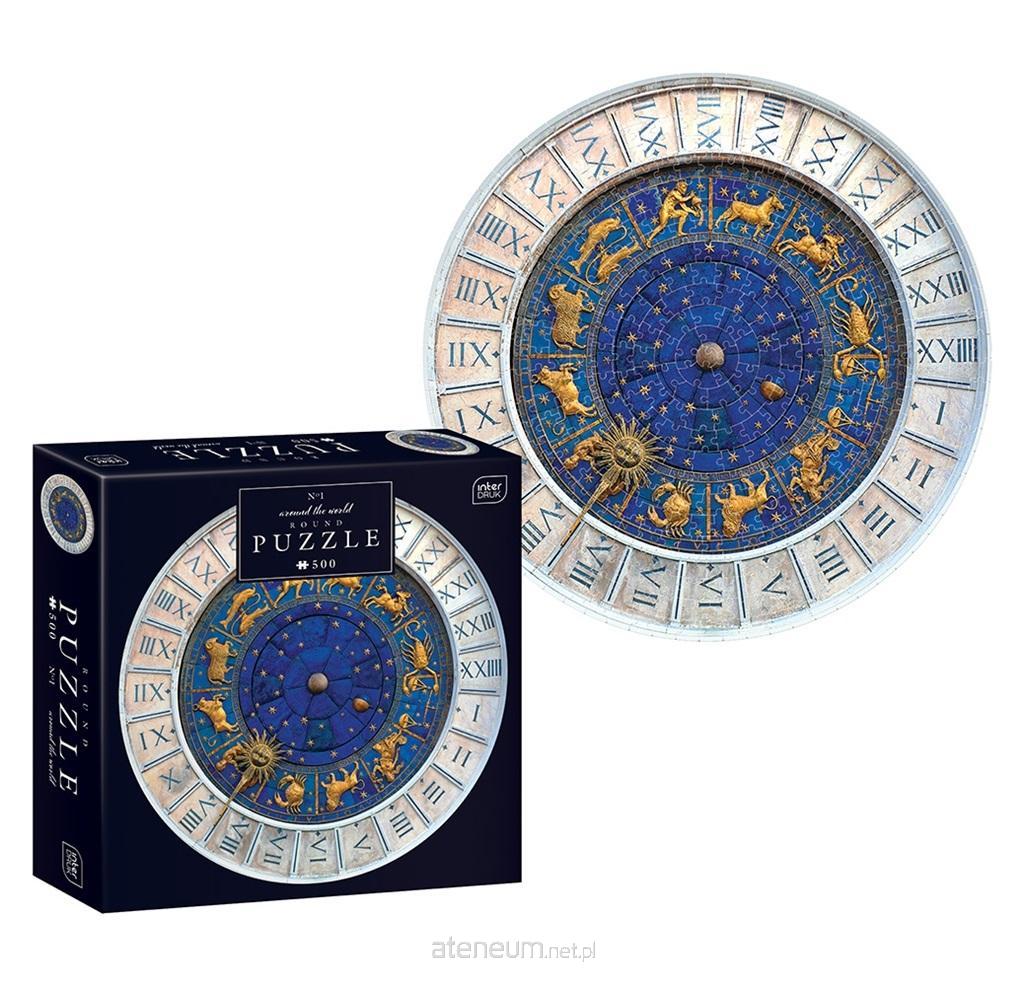 Interdruk Puzzle 500 Teile Rund um die Welt 1