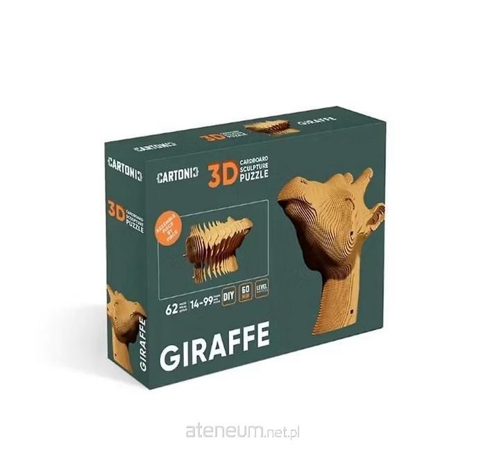 3D-Puzzle aus Pappe - Giraffe