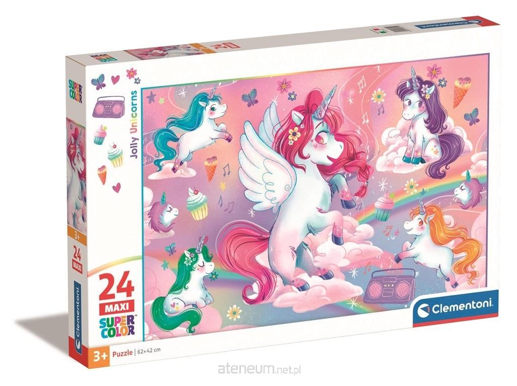 Puzzle 24 Maxi Super Kolor Jolly Unicorns