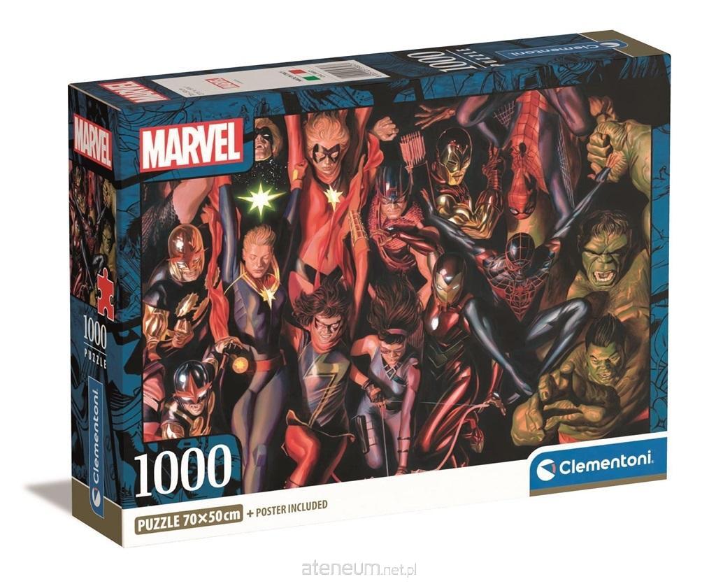 Puzzle 1000 element?w Compact Marvel The Avengers