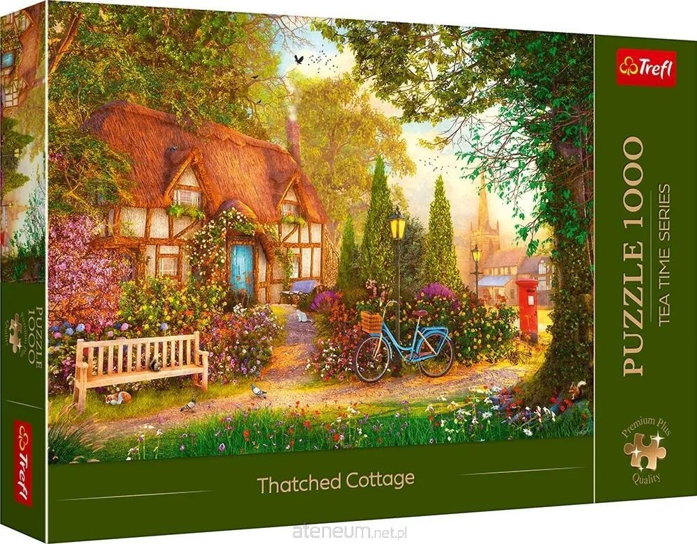 Trefl Puzzle 1000 Tea Time: Thatched Cottage