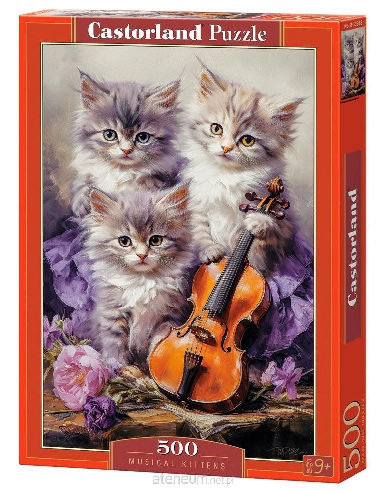 Puzzle 500 Musikalische K?tzchen B-53988