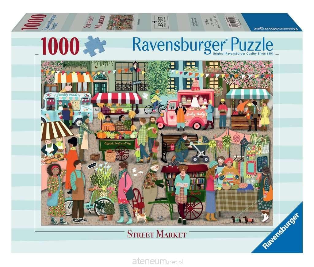 Ravensburger Puzzle  - 1000 Teile - Angela Holland - Street Market