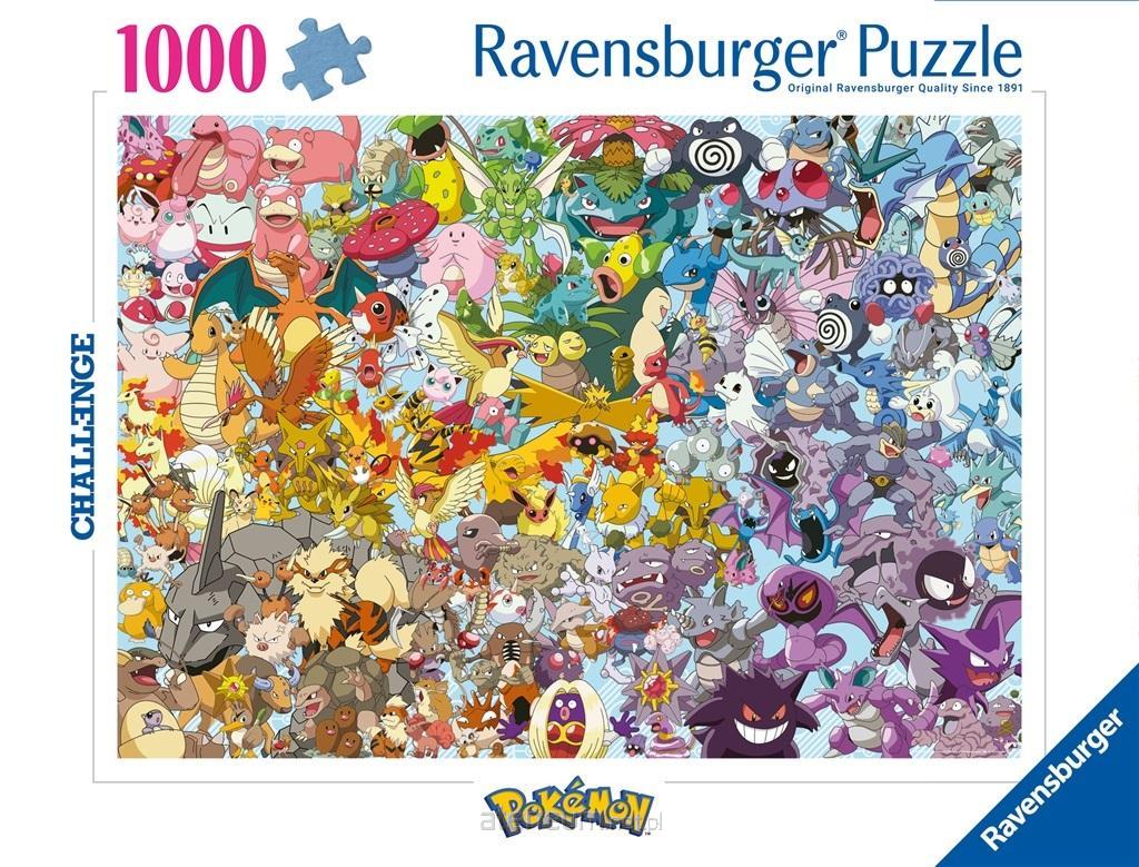 Challenge Pokemon Ravensburger Puzzle 1000