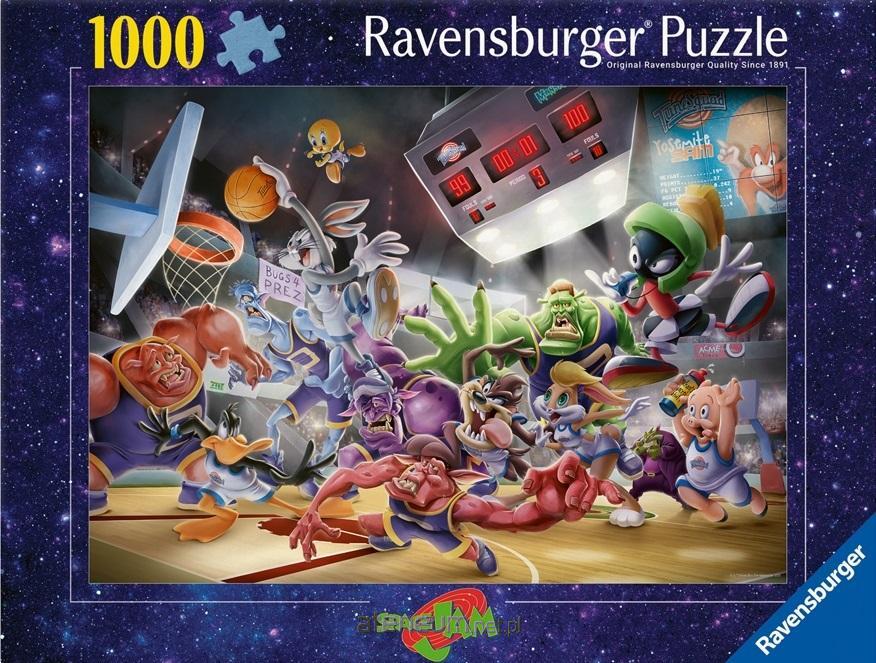 Ravensburger Puzzle Space Jam Final Dunk 1000 Teile