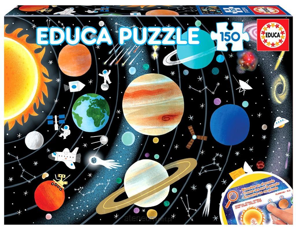 Educa Borras Sonnensystem-puzzle 152 St?cke Silber  Silber One Size