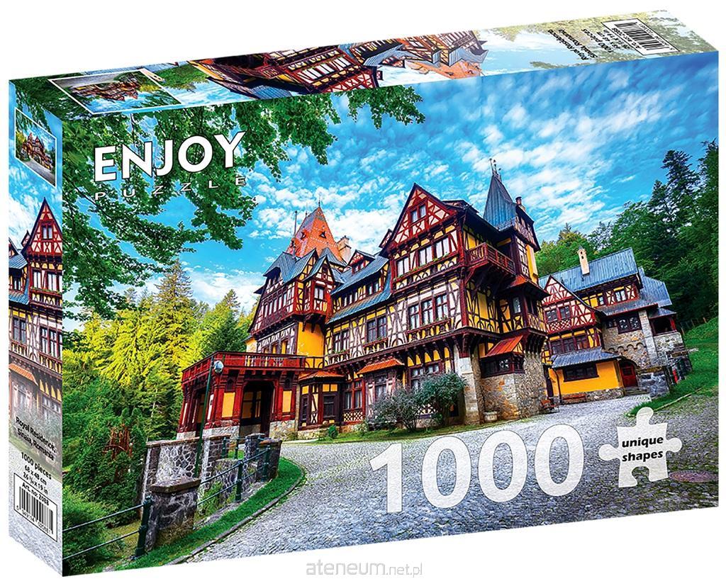 Puzzle 1000 Teile ENJOY  Königliche Residenz, Sinaia, Rumänien