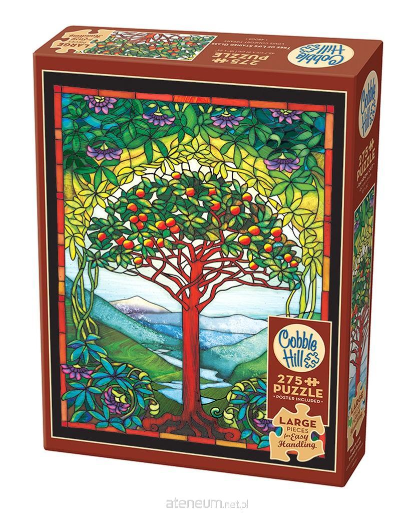 Puzzle 275 XL Glasmalerei: Baum des Lebens G3