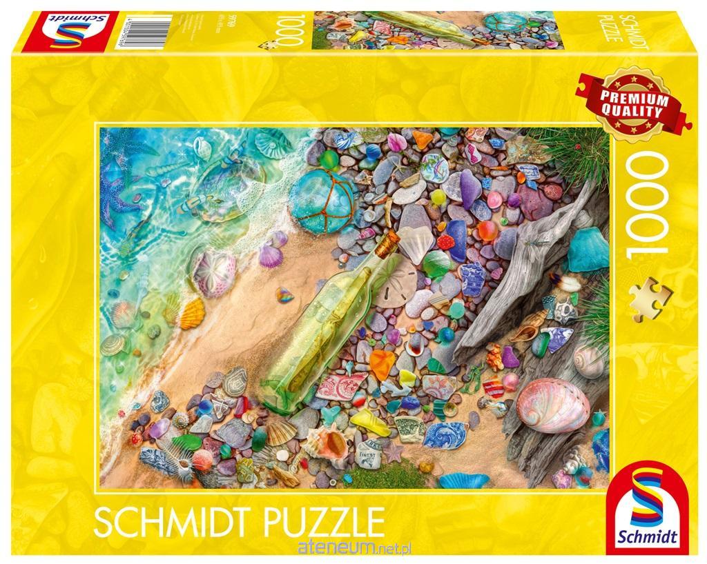 Schmidt Spiele Puzzle - Leuchtendes Strandgut 1000 Teile