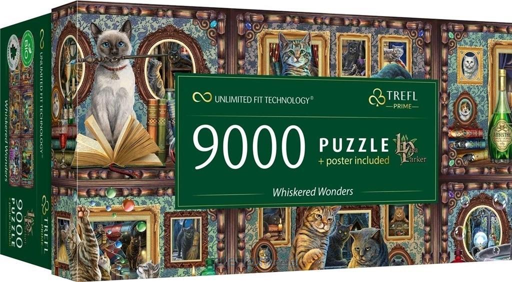 trefl-puzzle-9000-whiskered-wonders-lisa-parker-trefl-5900511810356