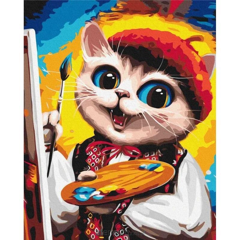 Malen nach Zahlen - K?nstlerk?tzchen 40x50cm - 7427298507951