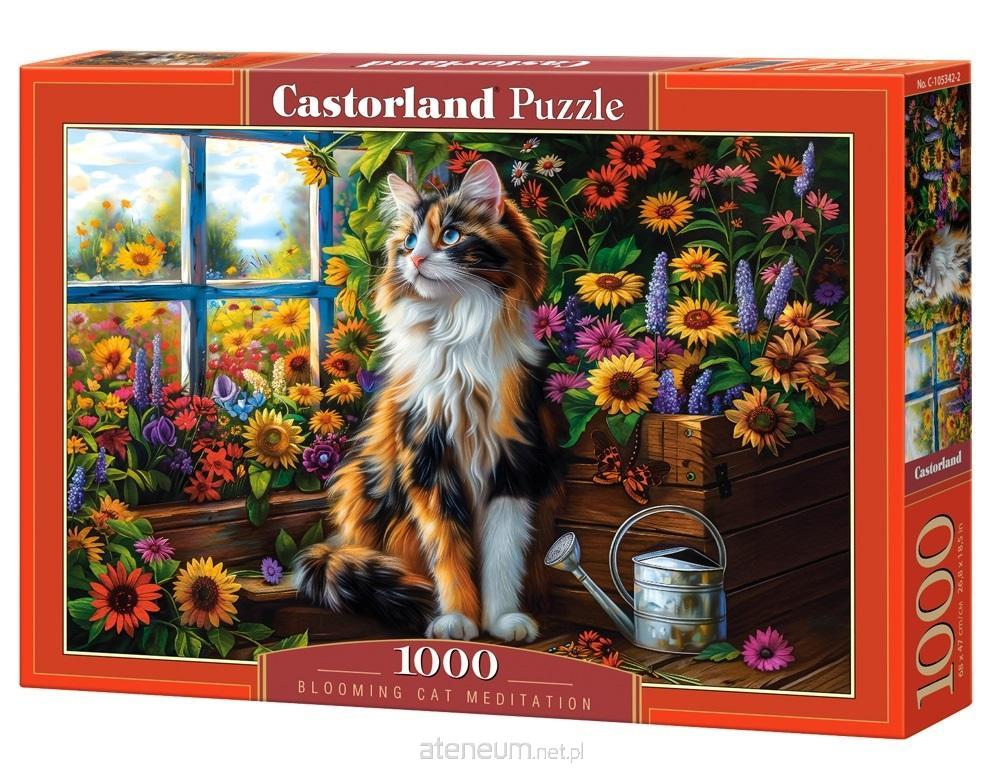 castorland-puzzle-1000-bluhende-katze-meditation-castor-5904438105342