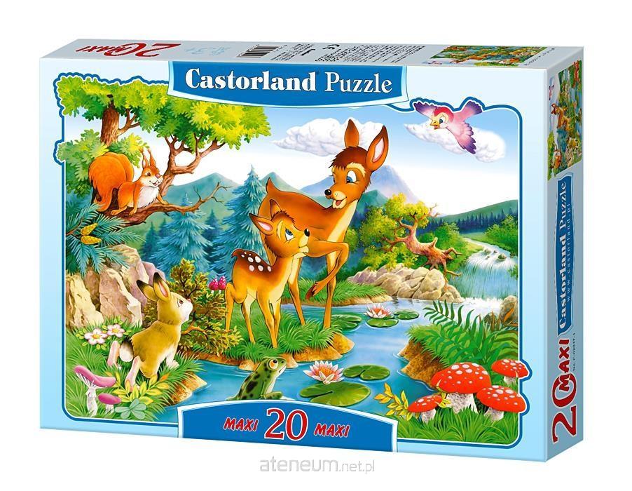 Castorland Little Deers Puzzle 20 Teile maxi   C-02177-1