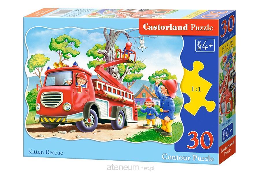 Castorland  Puzzle 30 Stra�acy w akcji CASTOR 5904438003358