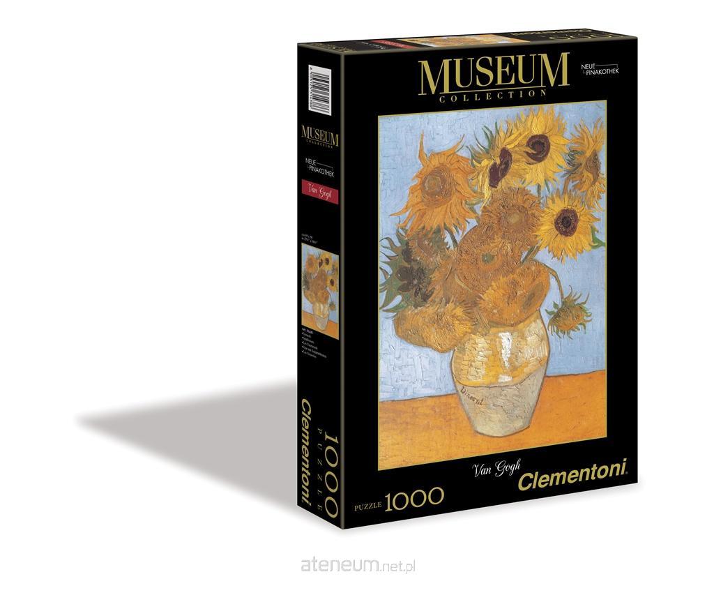 Clementoni  Puzzle 1000 Museumssonnenblumen 8005125314386