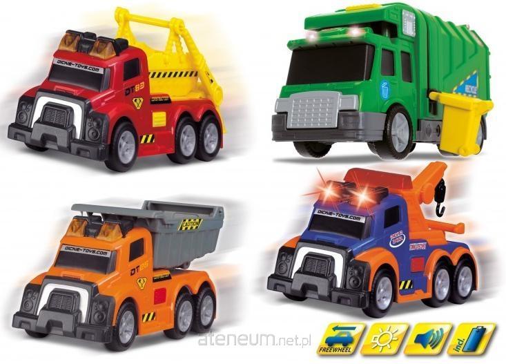 Dickie Toys  Mischung aus kleinen Stadtfahrzeugen, 4 Typen 4006333025297
