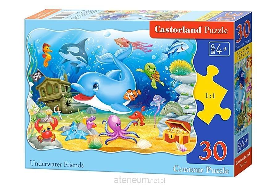 Castorland  Puzzle 30 Podwodni przyjaciele CASTOR 5904438003501