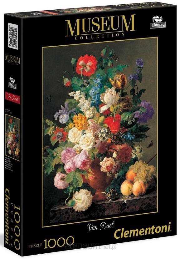 Clementoni  Puzzle 1000 Museum Van Dael - Vaso di fiori 8005125314157