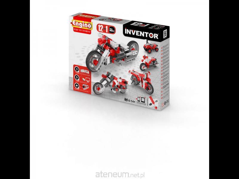 Engino  Erfinder 12 Modelle Motorräder - Motoren 5291664001297