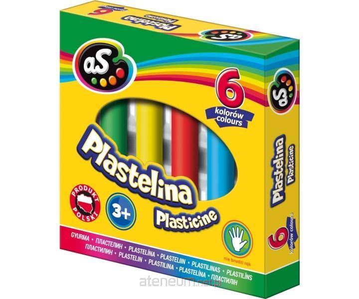 ASTRA papiernicze Plastilin 6 Farben AS 5901137139289