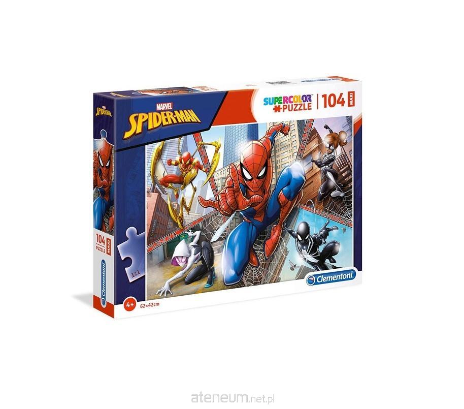 Clementoni  Puzzle 104 Maxi Spiderman 8005125237340