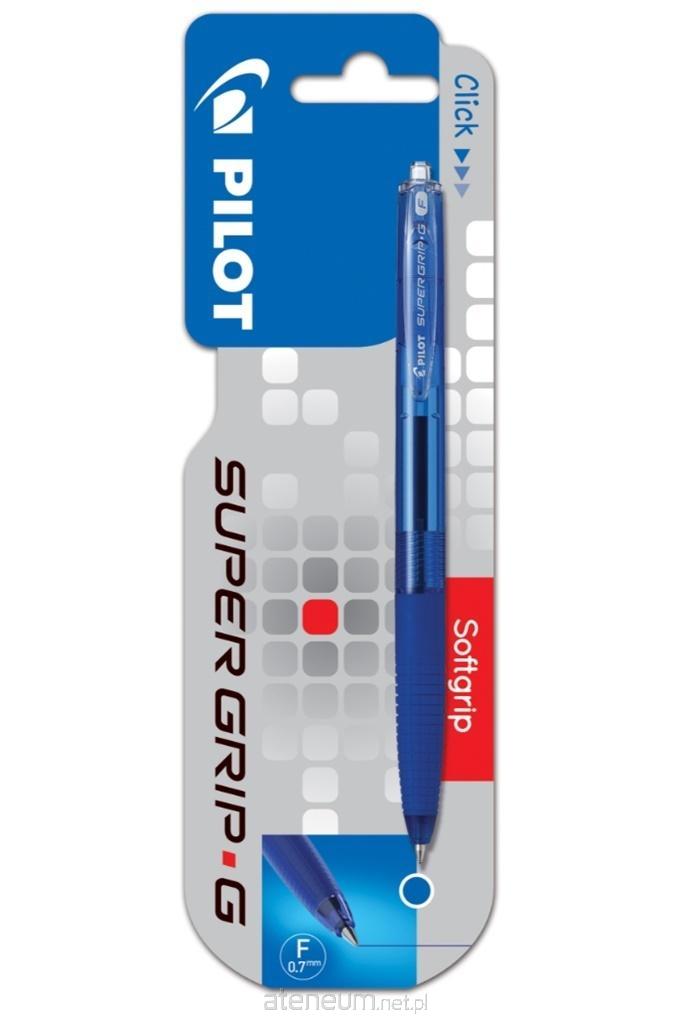 PILOT  Super Grip G Automatik-Kugelschreiber. 0,7 blauer PILOT 3131910504801