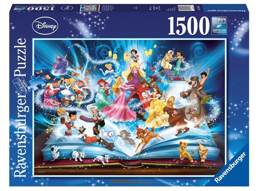 Ravensburger  Puzzle 1500 magische Disney-Märchen 4005556163182