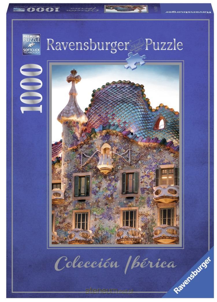 Ravensburger  Puzzle 1000 Casa Batllo Barcelona 4005556196319