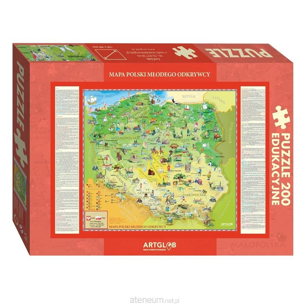 Artglob  Puzzle 200 – Polen für junge Entdecker 5907751190224