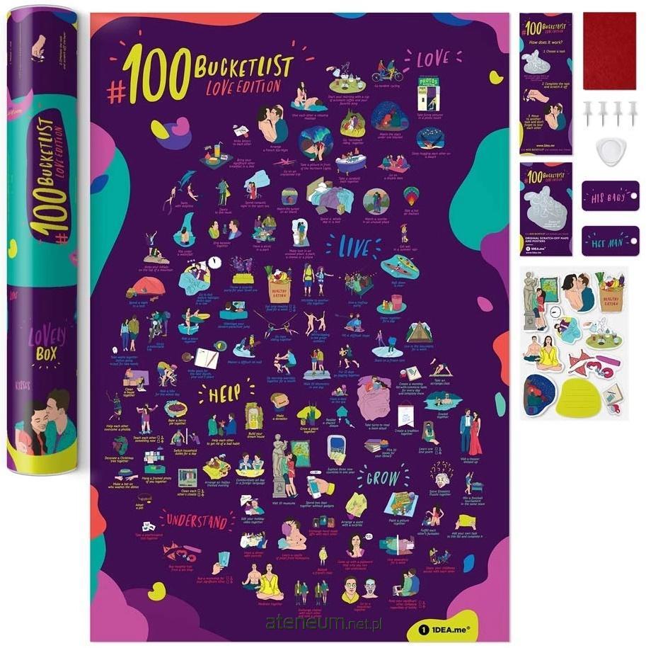 1DEA.me  Rubbelkarte – #100 Bucketlist Love Edition 4820191130180