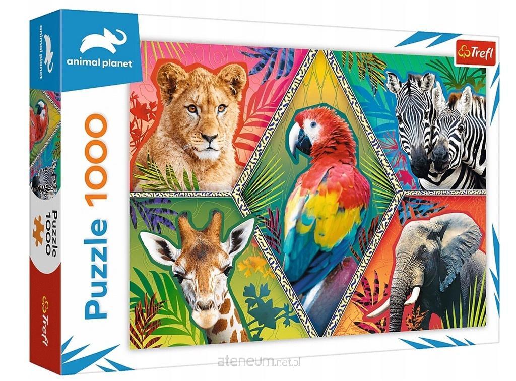 Trefl  Puzzle 1000 exotische Tiere TREFL 5900511106718