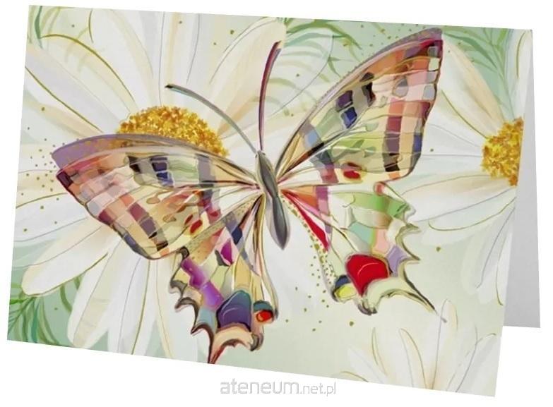 Turnowsky  B6-Karte + Umschlag Schmetterlingsblumen 7291052113043