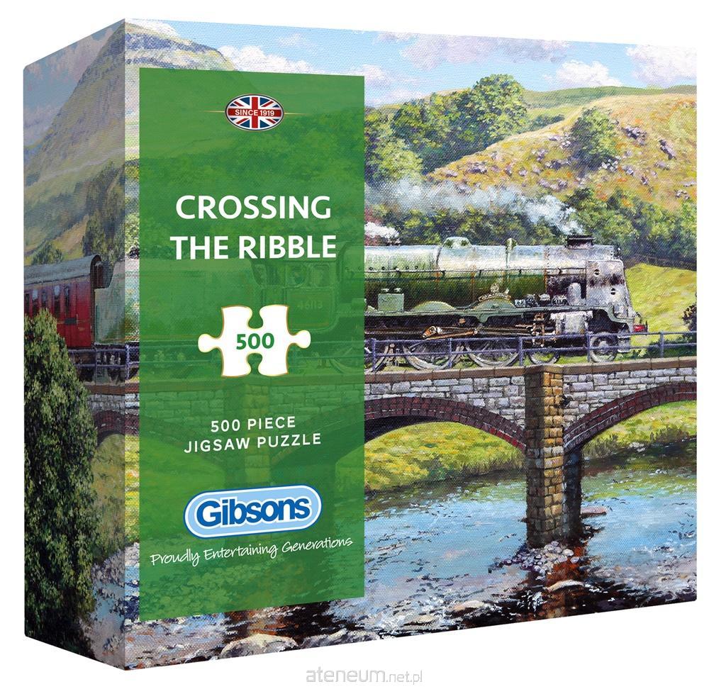 Gibsons  Puzzle 500 Brücke über den Fluss Ribble/England G3 5012269034172