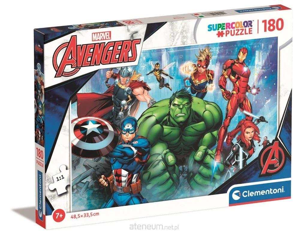Clementoni  Puzzle 180 Super Color The Avengers 8005125297788