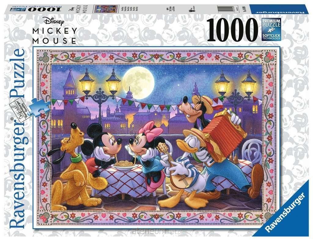 Ravensburger  Puzzle 1000 Disney – Märchenfiguren 4005556164998