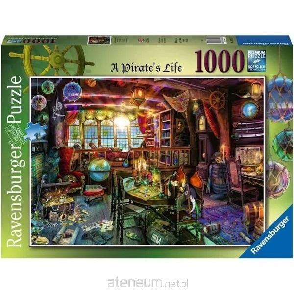 Ravensburger Puzzle 1000 Piratenleben 4005556167555