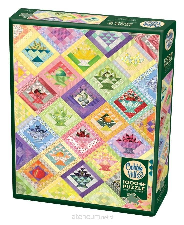 Cobble Hill  Puzzle 1000 Quilt in Form von Obstkörben 625012802673