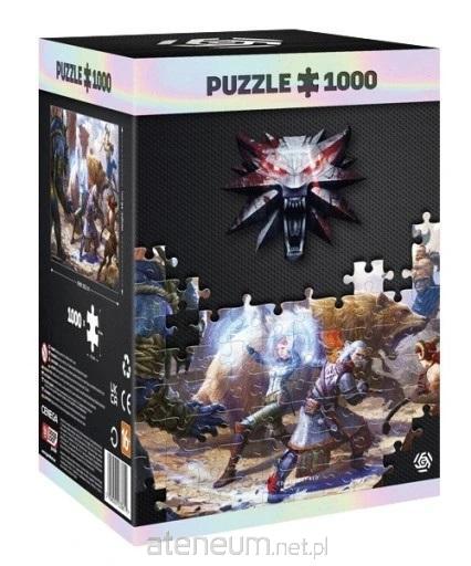 Good Loot  Puzzle 1000 Wied�min: Geralt und Triss im Kampf 5908305233619