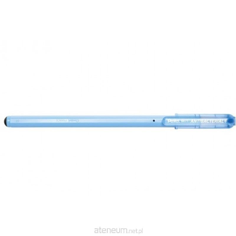 PENTEL  BK77 antibakterieller Stift schwarz (12 Stück) 3474374770215