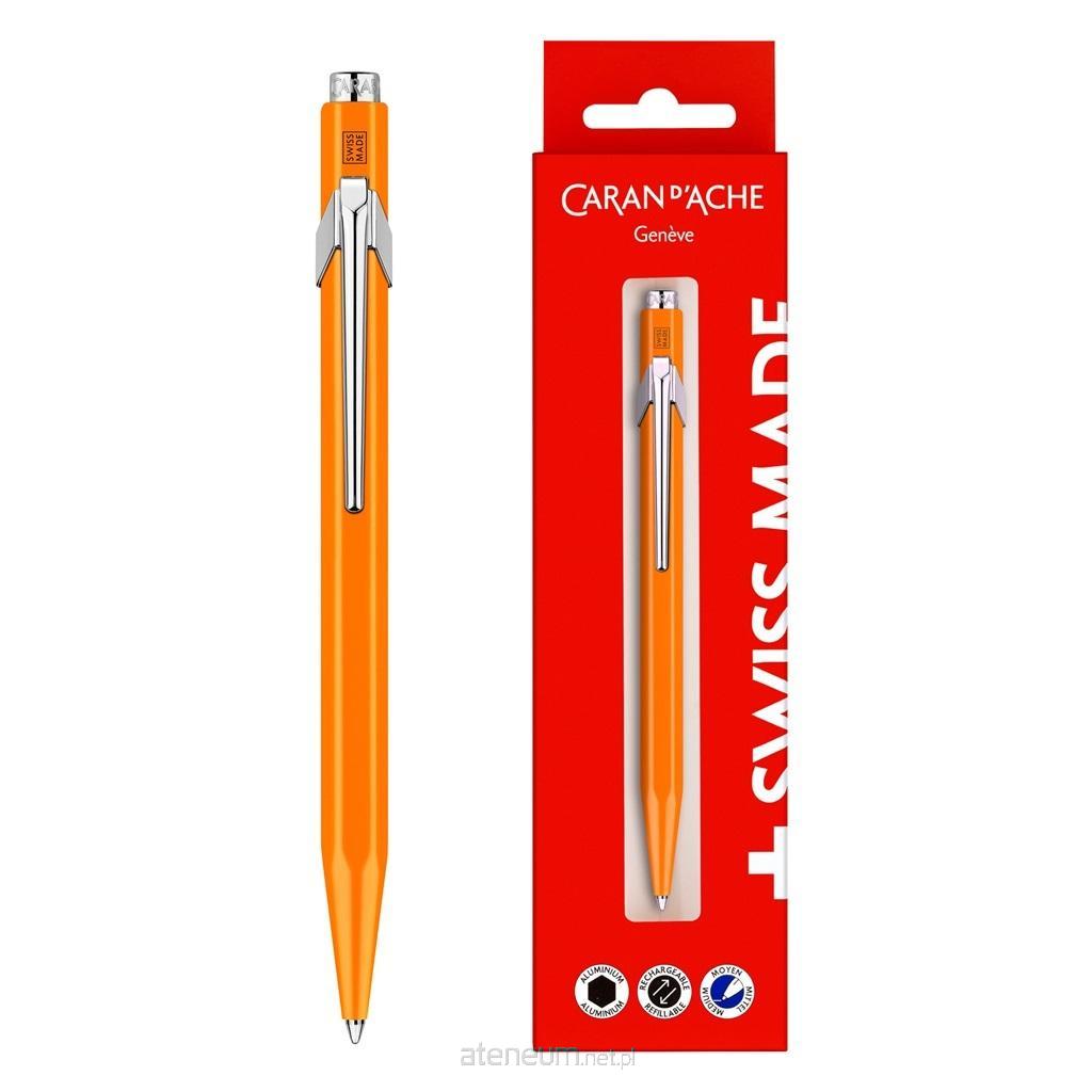 Carandache  Geschenkbox mit fluofarbenem Stift in Orange 7630002343879