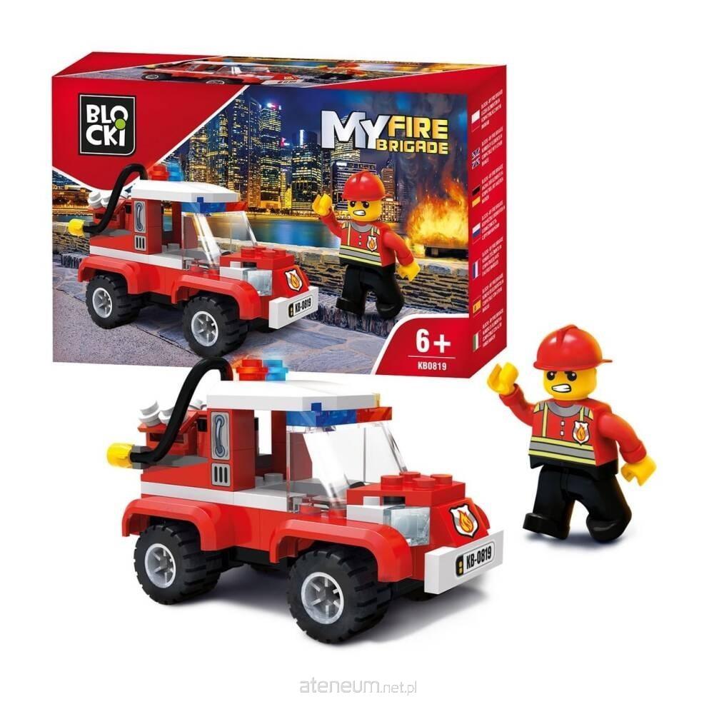 Icom  Klocki Blocki MyFire Feuerwehrschlauch mit Hebevorrichtung 6922018008189