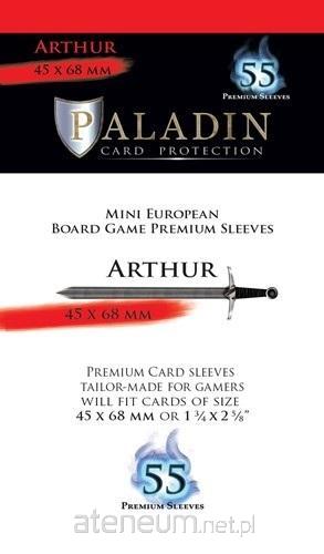 Board&Dice  Paladin-Kartenhüllen – Arthur (45 x 68 mm) 6425453000447