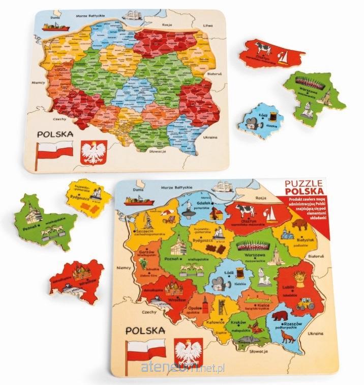 Daffi  Karte von Polen-Puzzle 5905422041004